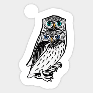 Owls Sticker